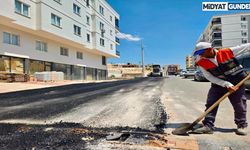 Ulu Cami ve Bağlar'da Asfalt Mesaisi