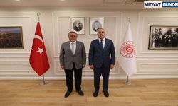 Başkan Veysi Şahin’den Bakan Vedat Işıkhan’a Ziyaret