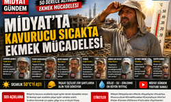 Midyat'ta Kavurucu Sıcakta Ekmek Mücadelesi!
