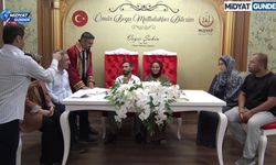 Midyat’ta İşitme Engelli Çiftin Nikâhları İşaret Diliyle Kıyıldı