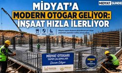 Midyat Yeni Otogar Projesi’nde Çalışmalar Hızla İlerliyor