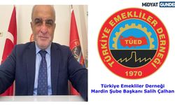 TÜED Mardin Başkanı Çalhan: “Emeklilikte Sosyal Hayattan Kopmamak Büyük Önem Taşıyor”
