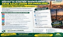 HÜDA PAR Midyat’tan Elektrik Kesintilerine Tepki: “Kalıcı Çözüm Şart”