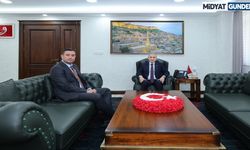 Mardin OSB Başkan Vekili Selahattin Duyan, Vali Akkoyun’u Ziyaret Etti