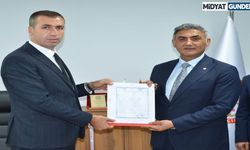 Mardin TSO Başkanı Hatip Çelik Mazbatasını Aldı