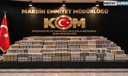 Mardin’de Kaçak Sigara Operasyonu: 12 Bin 900 Paket Ele Geçirildi