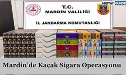 Mardin’de Kaçak Sigara Operasyonu