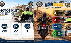 Mardin’de Motosiklet Denetimi: 27 Sürücüye Ceza