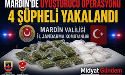 Mardin’de Uyuşturucu Operasyonu: 4 Şüpheli Yakalandı