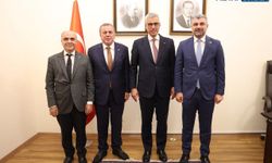 Midyat Belediye Başkanı Veysi Şahin Sağlık Bakanı ile Görüştü