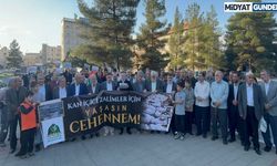 Midyat’ta Aksa Tufanı’nın Yıl Dönümünde Gazze’ye Destek Açıklaması