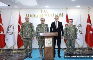 2. Ordu Komutanı Korgeneral Sayım Metin Tokel Vali Akkoyun’’u Ziyaret Etti
