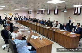 Midyat Belediye Meclisinden, “Filistin’e Destek, İsrail’e Tepki” 
