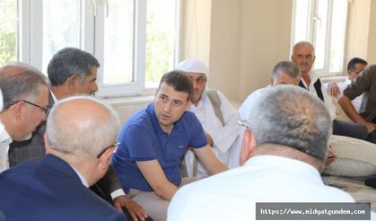 Kızıltepe Kaymakamı Fatih Cıdıroğlu'ndan kırsal mahallelere ziyaret