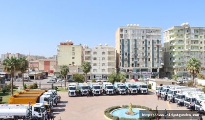 Kızıltepe Belediyesi temizlik araç filosunu genişletti