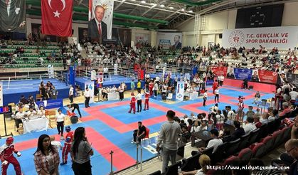 Mardin'de Kick Boks Şampiyonasında Heyecan Sürüyor