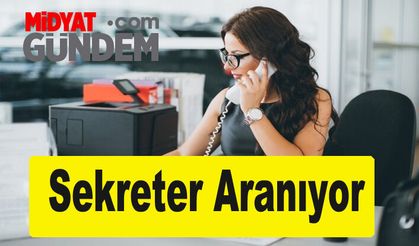 Sekreter Aranıyor