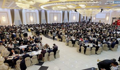 Nusaybin'de Valilik ve Büyükşehir Belediyesi İftarı