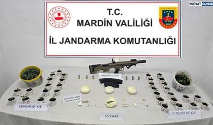 Midyat'ta Uyuşturucu Operasyonu: 3 Tutuklama