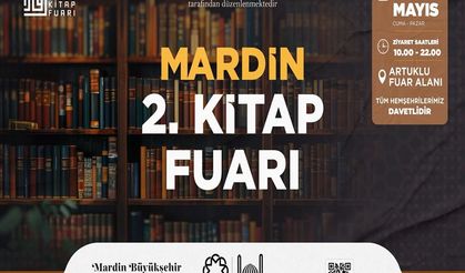 Mardin 2. Kitap Fuarı Kapılarını Açıyor