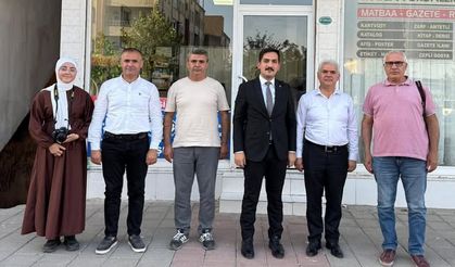 Dargeçit Kaymakamı İpek’ten Midyat’ta Basın Ziyareti