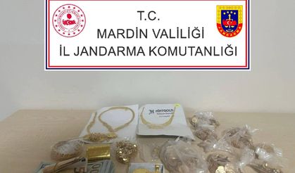 Altın Hırsızları Jandarmadan Kaçamadı