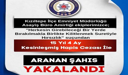 Aranan Şahıs Kızıltepe’de Yakalandı