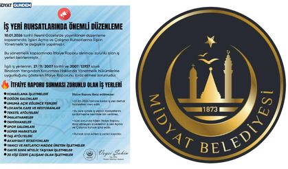 İşletmeler İçin "İtfaiye Raporu" Dönemi Başladı