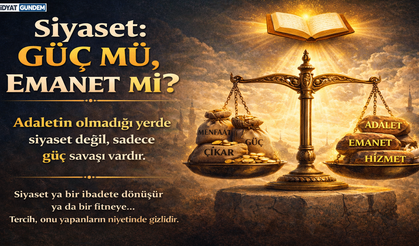 İslâm’ın Siyasete Bakış Açısı Hak İçin Halka Hizmet.