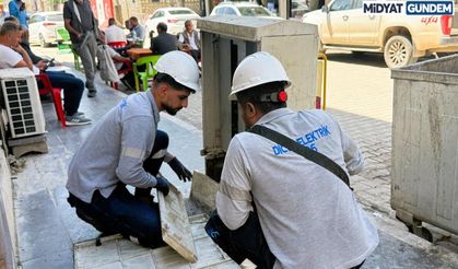 Mardin'de 2 Bin Elektrik Panosuna Yetkisiz Müdahale