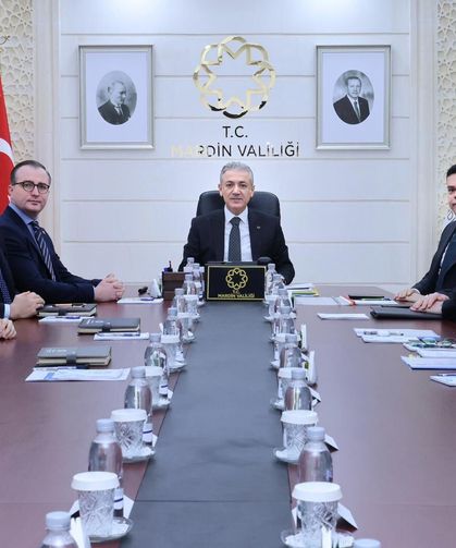 Mardin’de Güvenlik ve Yatırımlar Masaya Yatırıldı
