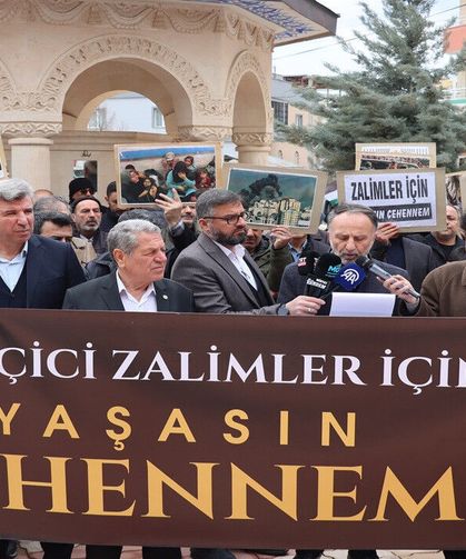 Midyat’ta ABD ve İsrail’in İran’a yönelik saldırıları protesto edildi