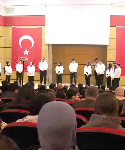 Midyat’ta İstiklal Marşı’nın kabulünün 105. yılı anıldı