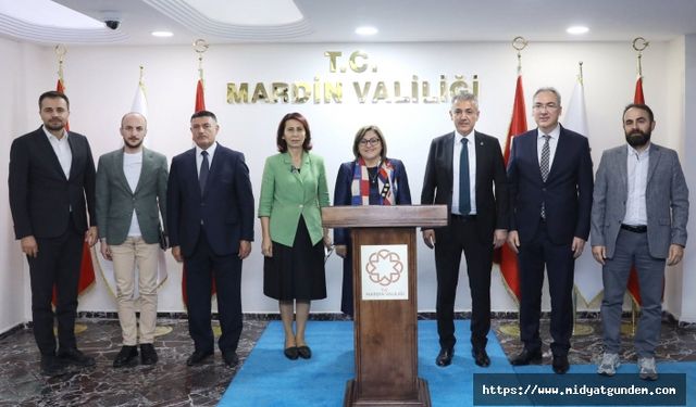 Başkan Fatma Şahin, Vali Tuncay Akkoyun’u Ziyaret Etti