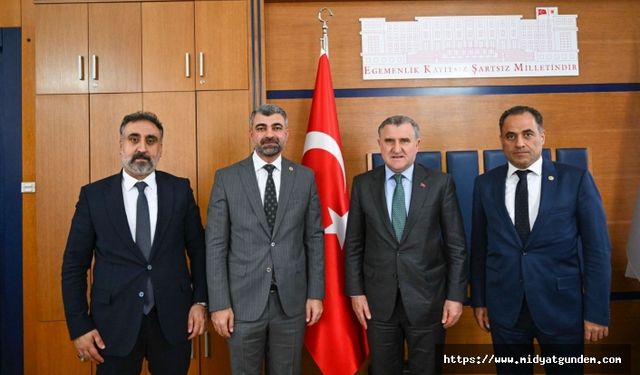 Mardin Milletvekilleri, Gençlik ve Spor Bakanını Ziyaret Etti