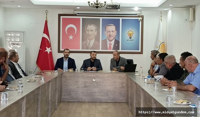 AK Parti Mardin, ilçe mahalle teşkilatlarında teşkilatlarında  yenilemeye gidiyor