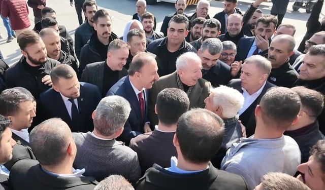 AK Parti Mardin Belediye Başkan adayı Erin, kentte coşkuyla karşılandı