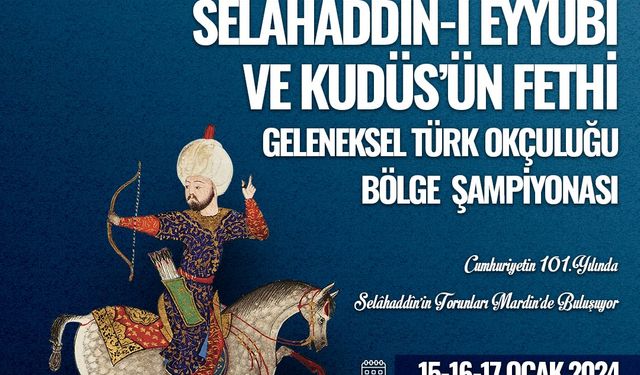 Türk Okçuluğu Bölge Şampiyonasına Mardin'de yapılacak