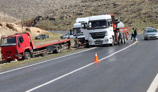 Midyat’ta trafik kazası: 1 kişi öldü, 1 kişi yaralandı