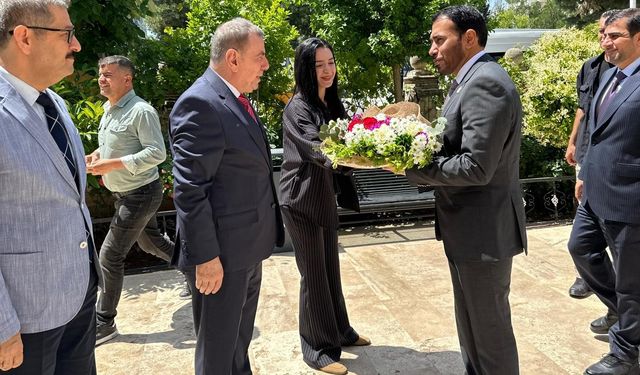 BAE’nin Ankara Büyükelçisi Dhaheri, Başkan Şahin'i ziyaret etti