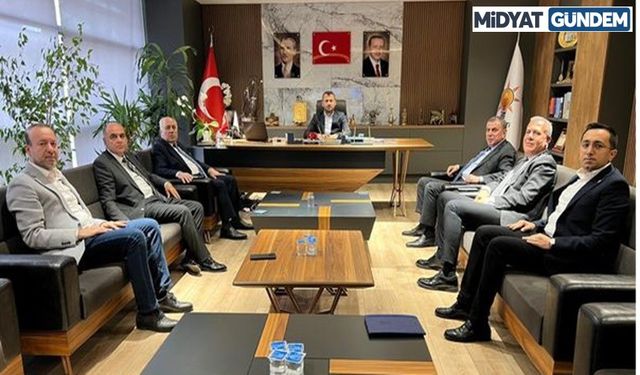 AK Partili Belediye başkanları toplantıda bir araya geldi