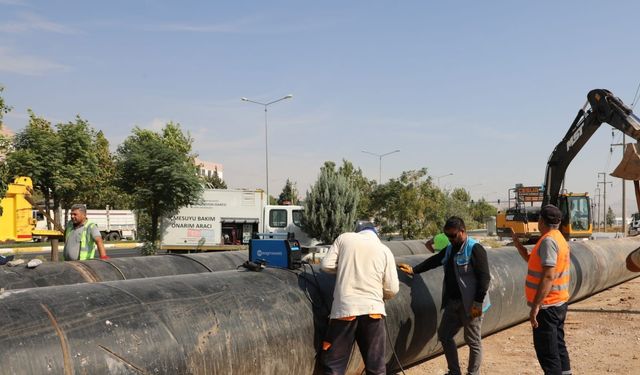 Beyazsu Ana İsale Hattındaki Arıza Giderildi