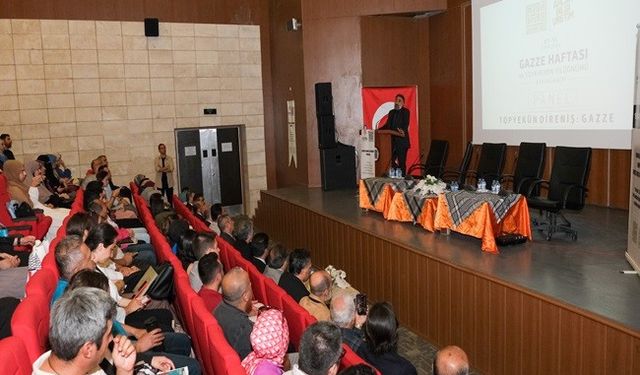 Mardin Artuklu Üniversitesinde Gazze Paneli