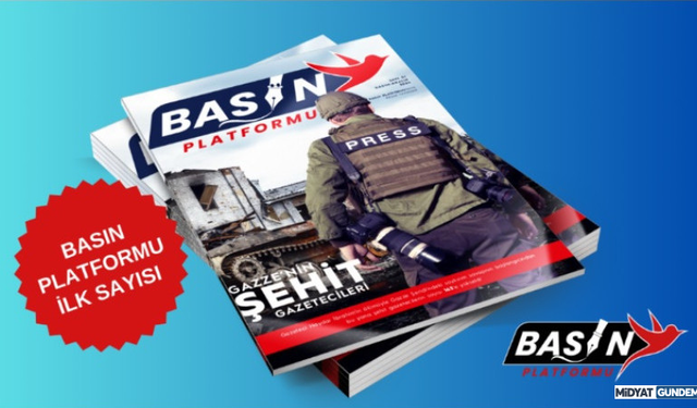 Basın Platformu Dergisi İlk Sayısını Çıkardı!