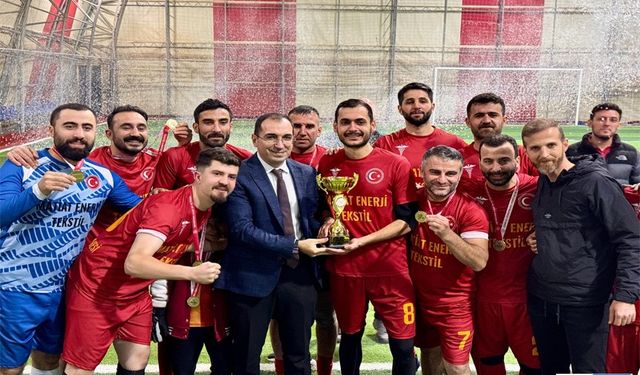 Midyat’ta Halı Saha Futbol Turnuvası Sona Erdi