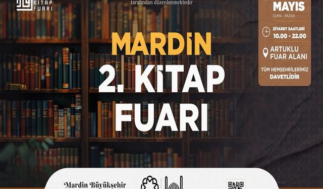 Mardin 2. Kitap Fuarı Kapılarını Açıyor