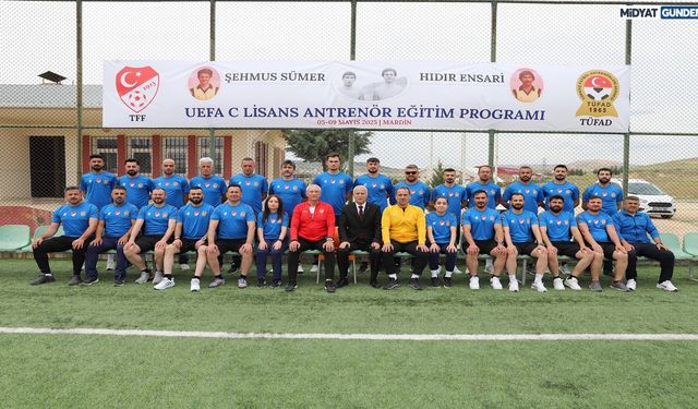 Mardin'de UEFA C Lisans Kursu Başladı