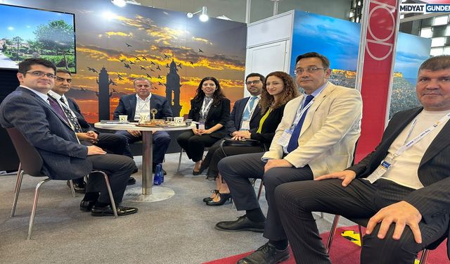 Midyat Belediye Başkanı Şahin, ITB China Turizm Fuarı’nda