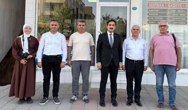 Dargeçit Kaymakamı İpek’ten Midyat’ta Basın Ziyareti