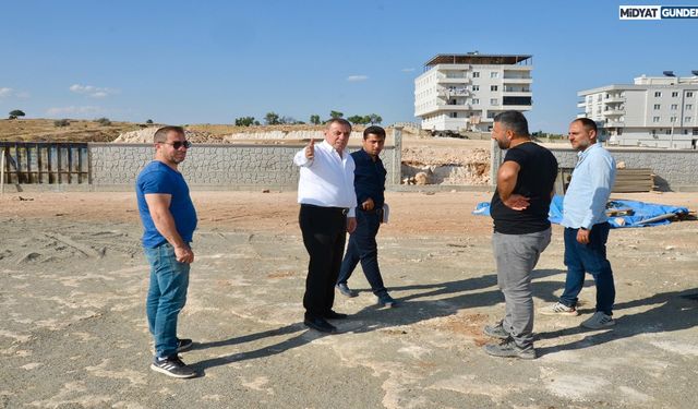 Midyat Bağlar Mahallesi’ne Yeni Sosyal Tesis ve Park Müjdesi